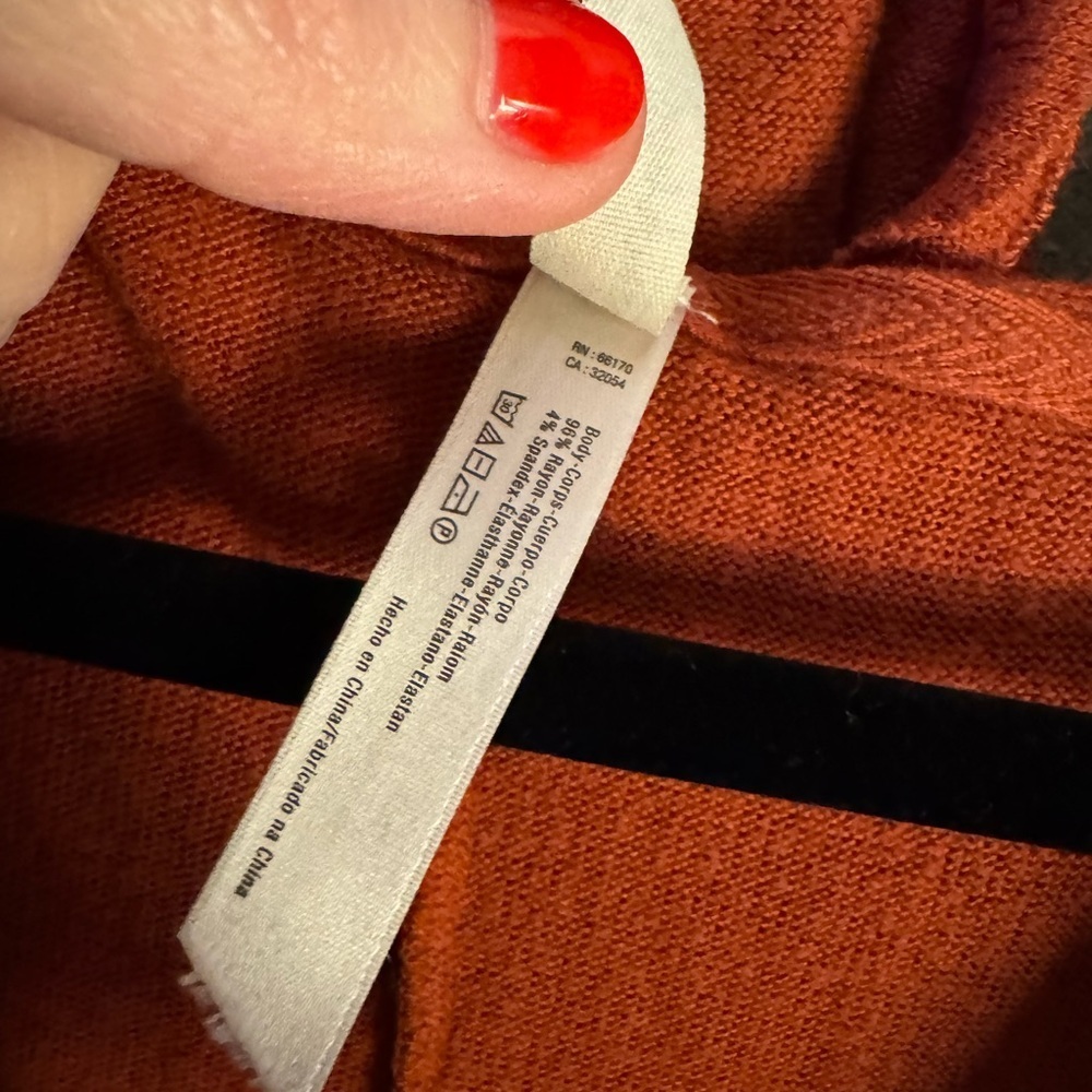 Intimately Free People Orange Rust Hooded Jumpsuit - Picture 5 of 6